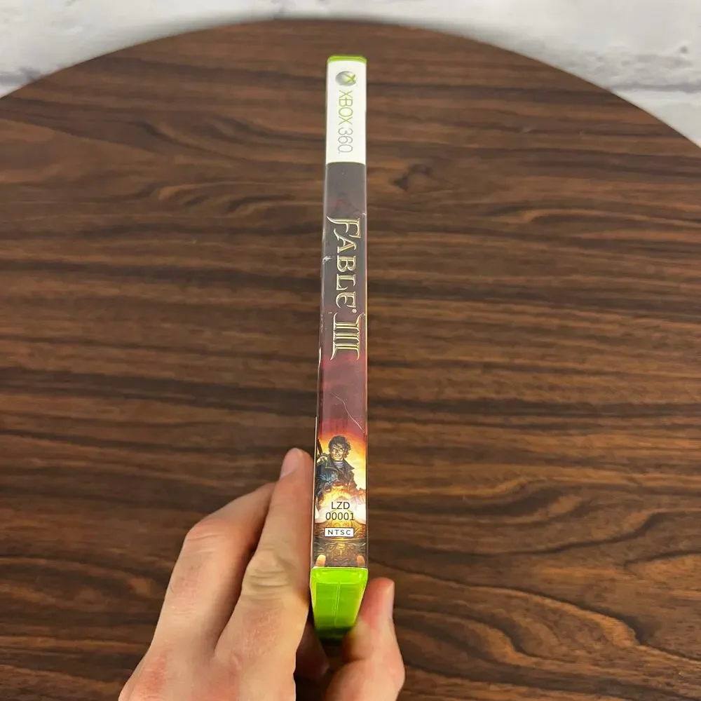 Xbox 360 Fable III NTSC CIB Complete In Box Video Game